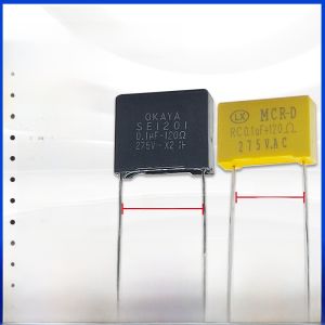 OKAYA RC Electronic Arc Suppressor RE/SE1201 Fixed Film Capacitor 0.1UF 275V 120R Surge Protection Device No Brand