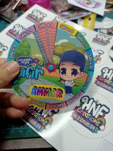 RODA SIFIR BOLEH CUSTOM NAMA