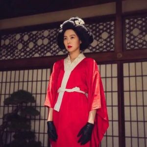 Miss Movie Red Kimono Bathrobe Chinese Wu Fu Kim Min-Hee Same Style Han Dynasty Ancient Costume Dress Heandao Qianjin Cos