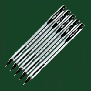 HBW HBW2000 ballpen 12 pcs box - 0.8mm black ink sign - pen precision & gel - pen smoothness carbon pen & ballpen set 12 pcs perfect for office & school supplies wholesale