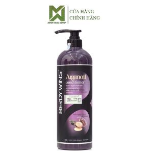 Dầu xả phục hồi hư tổn Berdywins Arganoil 1000ML