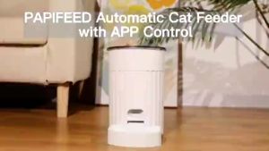 Meow Wow Automatic Pet Feeder APP WIFI Connect Kontrol Jarak Jauh Smart Pet Feeder 3 liter