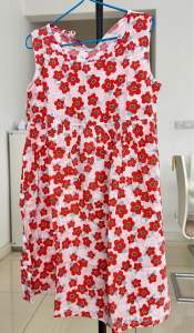 Skirt gadis 女孩 女童裙子 [Ready Stock] Baby Girls Dress Childrens Cartoon Skirts Cotton Girls Dress Fashion Childrens Skirt