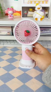 Quạt mini cầm tay có thể sạc lại dễ dàng mang theo