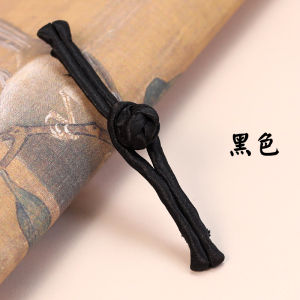 Traditional Chinese Style Handmade One-Row Button Ethnic Costume Hanfu Qipao Retro Cloth Button Home Fabric Sewing Supplies