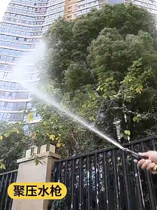 Nozel Semprotan Air Tekanan Tinggi 360° Adjustable Spray untuk Cuci Motor Mobil Penyiram Taman & Membersihkan Lantai dan Mandi Hewan Peliharaan