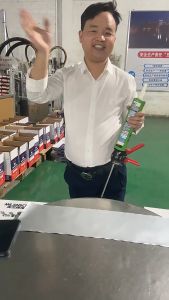 MILANSCLE 168 Gold Neutral Silicone Sealant – Mildew-Proof Transparent Structural & Curtain Wall Sealant for Sunrooms & Weatherproofing (Wholesale)