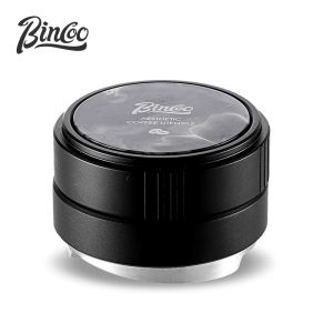 BINCOO 3‑Blade Distributor Tool Coffee Stainless Steel Tamper Dosing Ring Set Coffee Accessory