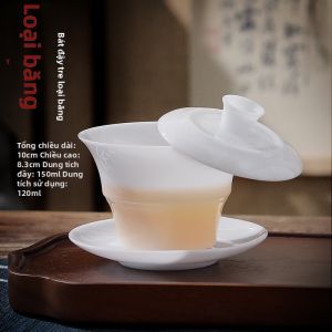 MIANXIAOCHENG | Gaiwan Tre Thanh Lịch và Trong Suốt Dễ Làm Sạch