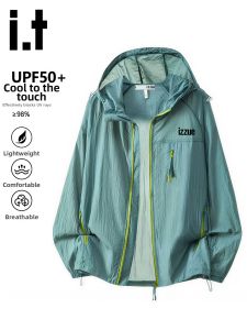 izzue | Ultraviolet Protection Lightweight Hooded Sun Protection Clothing