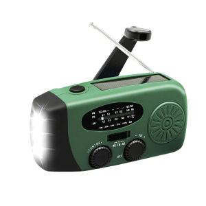 NIOYE | Hand Crank Solar Power Emergency Light Radio