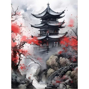 500/1000/1200/2000PCS Jigsaw Puzzle Peaceful Nature Landscape For Adults Ideal For Stress Relief And Relaxation
