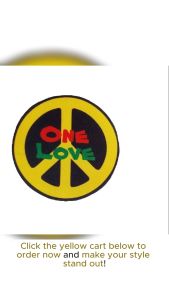 REGGAE RASTA PRINTED IRON ON PATCHES
