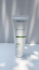 Peel làm sạch sâu loại bỏ mụn cám đầu đen căng bóng bằng thảo dược Christina BioPhyto 4A Herbal Peel tuýp 250ml
