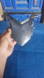 COVERTAIL PETSTOP SAMBUNGAN BODY ATAS HONDA CBR 150R NEW FACELIFT KARBON