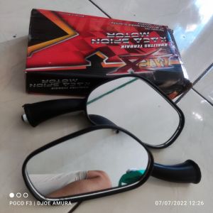 Kaca Spion Sepion kawasaki ninja r dan yamaha mirror kaze blitz r