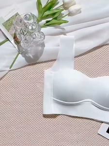 【Buy1 Take3】3PCS Boulder Seamless Push Up Bra for Women Small Breasts No-wireComfortable soft Sport Thin Vest Lingerie 32-38 AB Wireless