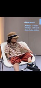 Set Kemeja Anak Laki-laki Setelan Kemeja Anak Laki-laki Kemeja Lengan Pendek+ Celana Cargo Bahan Cepat Kering Baju Anak Laki-Laki Fashion