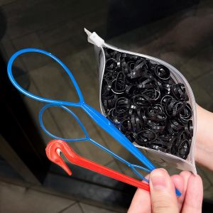 Mùa Thu 2021 Phụ Kiện Tóc Trẻ Em Khóa Tóc Nhựa Dùng Một Lần Màu Sắc Đồ Chơi Cho Bé Gái Phụ Kiện Tóc Không Gây Tổn Thương