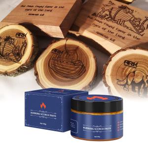 Multi-Function Wood Burning Paste Gel Outdoor Multi-Purpose Drawing DIY for Leather Paper Wood Canvas Fabric Craft