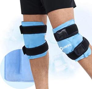 Reusable Gel Ice Wraps for Knee and Elbow - Patented Design for Cold Compression Therapy - Ideal for Injuries Post-Surgery and Arthritis Relief