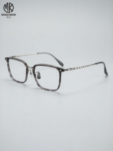 MOKCHEON | Lightweight Anti-Blue Light Titanium Frame Prescription Glasses