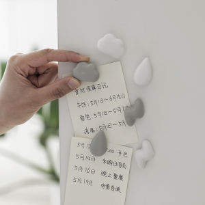 [HÀNG CÓ SẴN] Viên Nam Châm Gắn Dính Bảng Từ Hình Siêu Cool Hình Mây /Giọt Nước /Sét