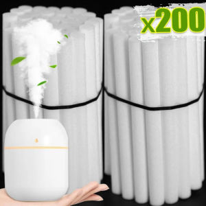 【Swan Home】200Pcs Swab Filters Refill Sticks Replacement Wicks for Portable Personal USB Powered Humidifiers Aroma Maker Accessories