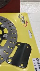 Piring cakram motor SUPRA 125 DD / SUPRA 125 KARBU / KARISMA / REVO LAMA 100CC / CS1 / SUPRA FIT NEW / SUPRA 125 /BATMANWAVE 125 /DISC BRAKE FRONT HONDA BEBEK BAUT 4 CEKUNG / realpict