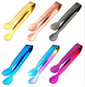 (SẴN HCM) KẸP GẮP ĐÁ/ GẮP ĐƯỜNG VIÊN/ GẮP THỨC ĂN LOẠI MINI INOX 304 - Gắp đá inox nhỏ gọn tiện dụng - dụng cụ gắp đá quày bar