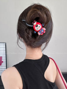 Cute Twisted Hair Clip Womens New 2025 Back of Head Small Grab Clip High-End Feeling Hair Accessories Sweet Style