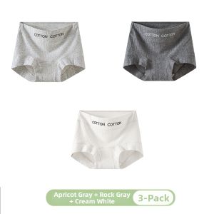 MiiOW | Antibacterial Cotton Womens Full-Coverage Briefs Plus-Size Boxer Shorts