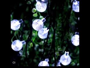 Solar Chrismas lights Fairy light Outdoor lighting string lights LED strip light 5-7Meters 20/30/50 LED bulbs (warm/white/colorful) 2 lighting modes waterproof Chrismas decoration chrismas tree home garden party wedding patio