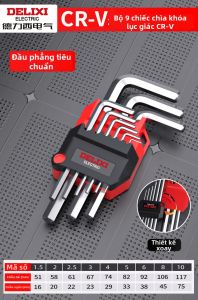 DELIXI Electric | Bộ Dụng Cụ Tuýp Lục Giác Mở Rộng