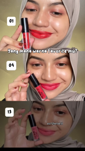 LIPCREAM SR12 LONGLASTING WITH VIT.E MELEMBABKAN PENCERAH BIBIR LIPSTIK HERBAL BPOM
