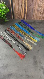 50 Pcs Tasbih Batu Kemasan Plastik Dan Kemasan Mika
