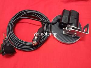 เม้าท์แม่เหล็กกระดกไฟฟ้าykt 5“ 6”เป็นงานกลึงใช้กับเสาวิทยุสื่อสารชนิดติดรถพวกเสาซีโหลดคอสปริง มีแม่เหล็กแรงดูดสูงสายไฟ5เมตรสวิทย์กดขึ้นลง