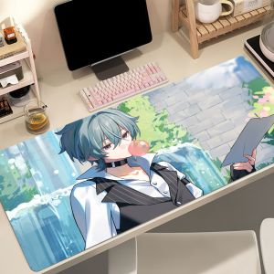 Genshin Impact Lohen Mouse Pad Non-slip Thickened MousePad Student Gaming Cushion Large Writing Lockedge Office