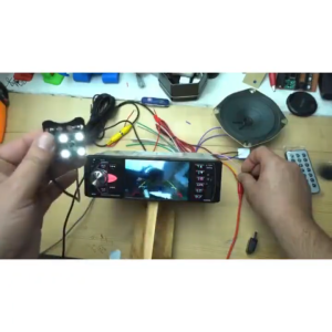 COD Tape Mobil MP5 Player Bluetooth Audio Multimedia 4.1 Inch Monitor Parkir + Kamera Rearview 12LED