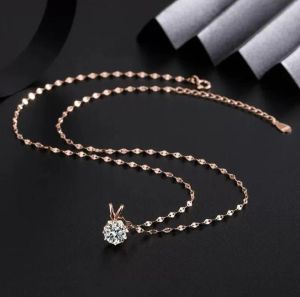 KALUNG LIONTIN WANITA IMPORT PREMIUM TITANIUM ANTI KARAT ANTI LUNTUR