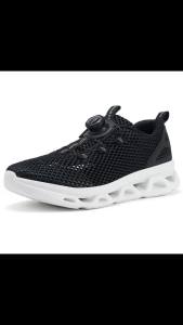 Summer Ladies Mesh Breathable Hiking Shoes Wading Upstream Shoes Womens Lightweight and Comfortable Outdoor Leisure Hiking Shoe