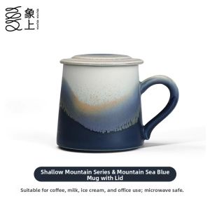 Spiral | Aesthetic Handmade Ceramic Large Capacity Coffee Mug