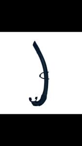 Free Full Silicone Snorkel Can Be Folded Arc-Bite Soft Comfortable Swimming Snorkel