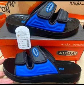 รองเท้าแตะผู้ชายแอ็ดด้า ADDA รุ่น 7MA03 รองเท้าลำลองแบบสวม นุ่ม เบาสบาย ไซส์ 39-43