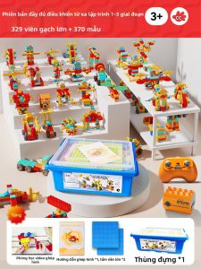 FUZAO | Bộ Xây Dựng Mô Phỏng Cơ Khí Giáo Dục 3-trong-1 Đồ Chơi Giáo Dục cho Bé Trai 6 Tuổi