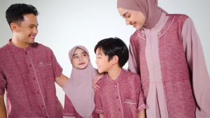Nibras Sarimbit Areta Baju Koko Anak Laki Laki Maroon Navy Micra Rayon Set Celana Lengan Pendek 2025