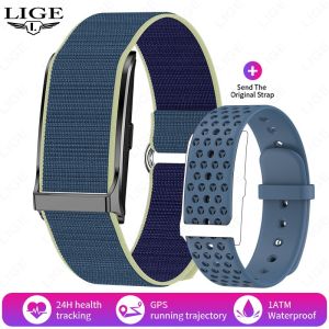 LIGE No Screen Smart Bracelet Heart Rate Blood Pressure Sleep Monitor Pedometer Sports Fitness Tracker Men Women Smartwatch 2025