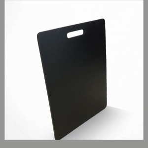 6mm Sample Board 1 Side White / Black 450mm x 600mm
