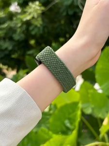 Magnetic Braided Loop Nylon Strap for Huawei Band 10 9 8 Accessories Adjustable Wristband Elastic Bracelet Correa Huawei Band10/9/8 band