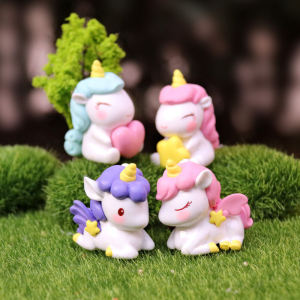 New Fantasy Unicorn Blind Box Cute Pony Girl Heart Series Doll Desktop Cake Decorations Small Ornaments